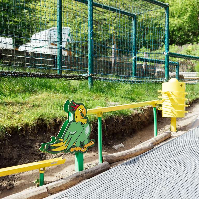 Neue Murmelbahnen im Vogelpark Heiligenkirchen!