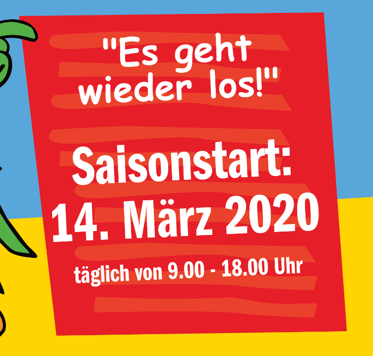 Saisonstart 2020 - Am 14. März 2020 gehts los!